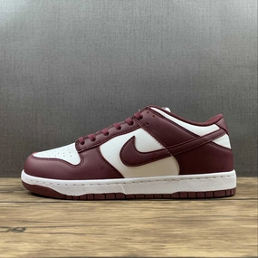 SB Dunk Low Bordeaux Team Red White DD1503-108 City Hustler
