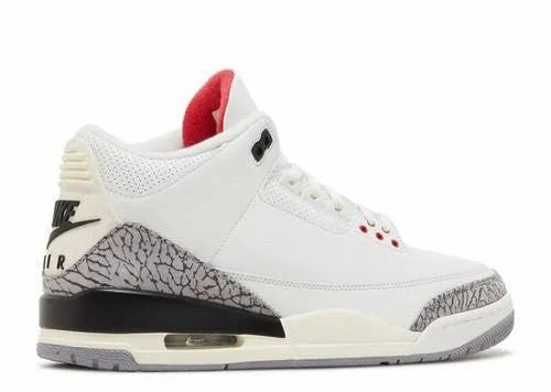 Grounded Foot Chassis Impact Protection Cushioning Air Jordan 3 White Cement Reimagined