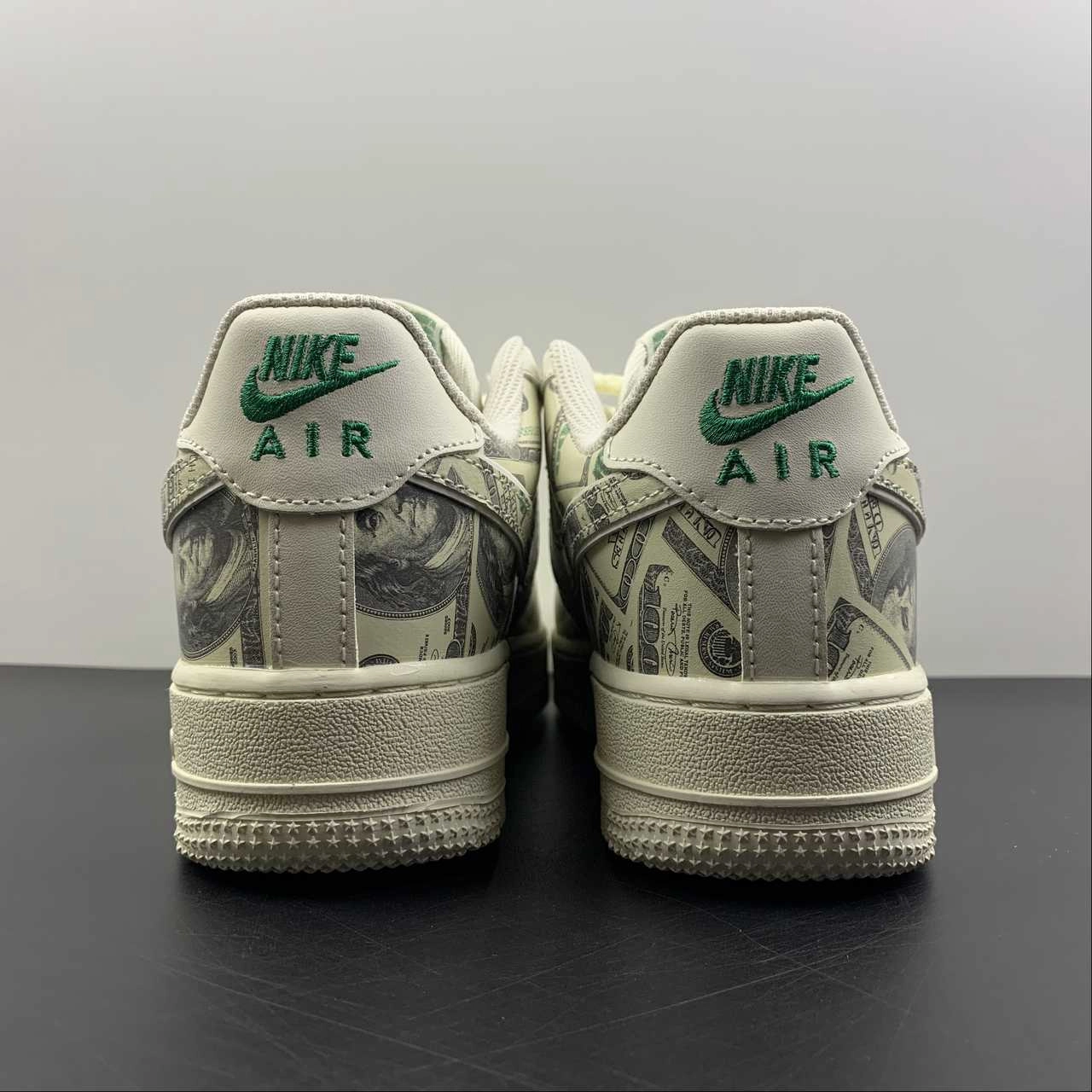 Air Force 1 07 My Money Machine Leather   upper