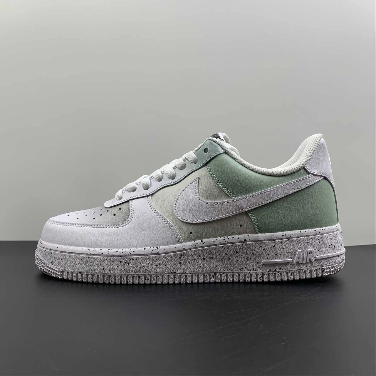 Sturdy Construction Stride Light Air Force 1 07 White Turquoise Grey