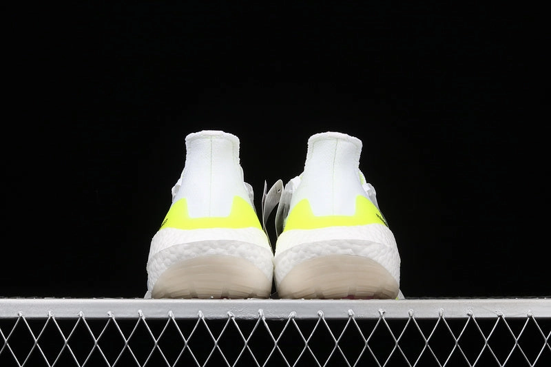 Luxurious Comfort Adidas UltraBoost 21 White Volt Black