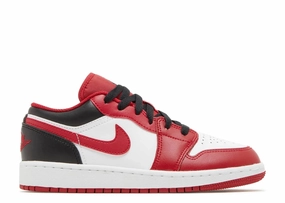 Reinforced Eyelets Air Jordan 1 Low Bulls (GS)