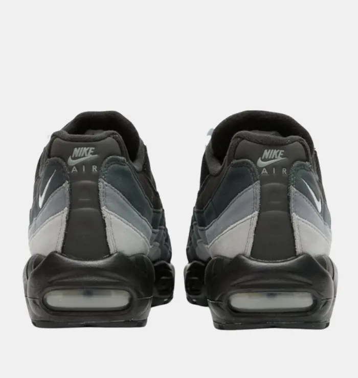 fitness - club running shoes Nike Air Max 95 Black White Smoke Grey