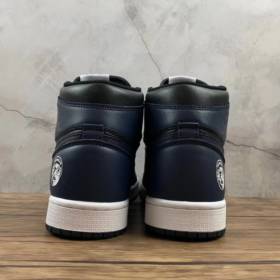 Air Jordan 1 Retro High OG x Spike Lee Fort Greene (2020) 705588 550 Vertical Flex Plush Cushion