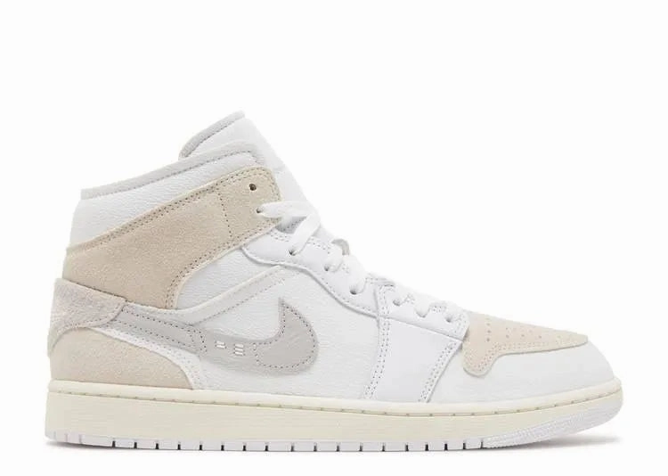Air Jordan 1 Mid Craft White Sail Everyday Run