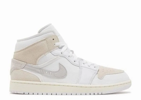 Air Jordan 1 Mid Craft White Sail Everyday Run