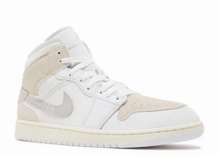 Trendy Choice Air Jordan 1 Mid Craft White Sail