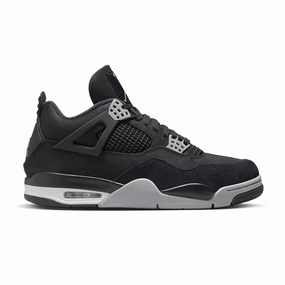 JORDAN 4 'BLACK CANVAS' Exclusive chic Vegan Material Options