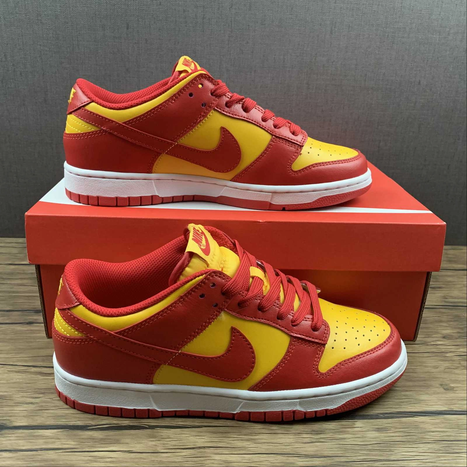 Park Ready SB Dunk Low Midas Gold Tough Red White DD1391-701