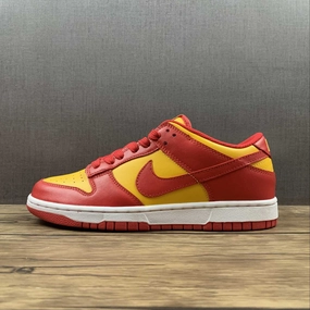SB Dunk Low Midas Gold Tough Red White DD1391-701 Recycled Rubber Base Energy Return Tech