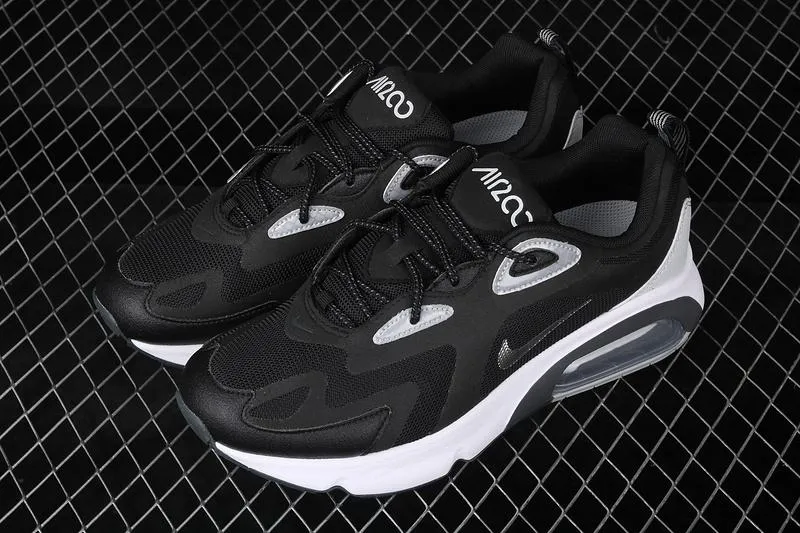 Muddy running Air Max 200 Winter Anthracite Black White Metallic Silver BV5485-008