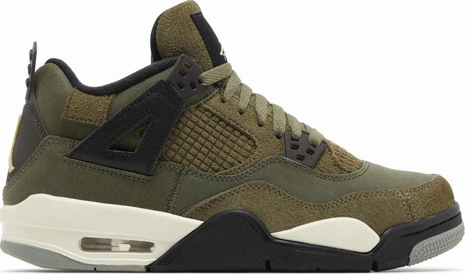 Nike Jordan 4 Craft Olive GS Ventilation Port System