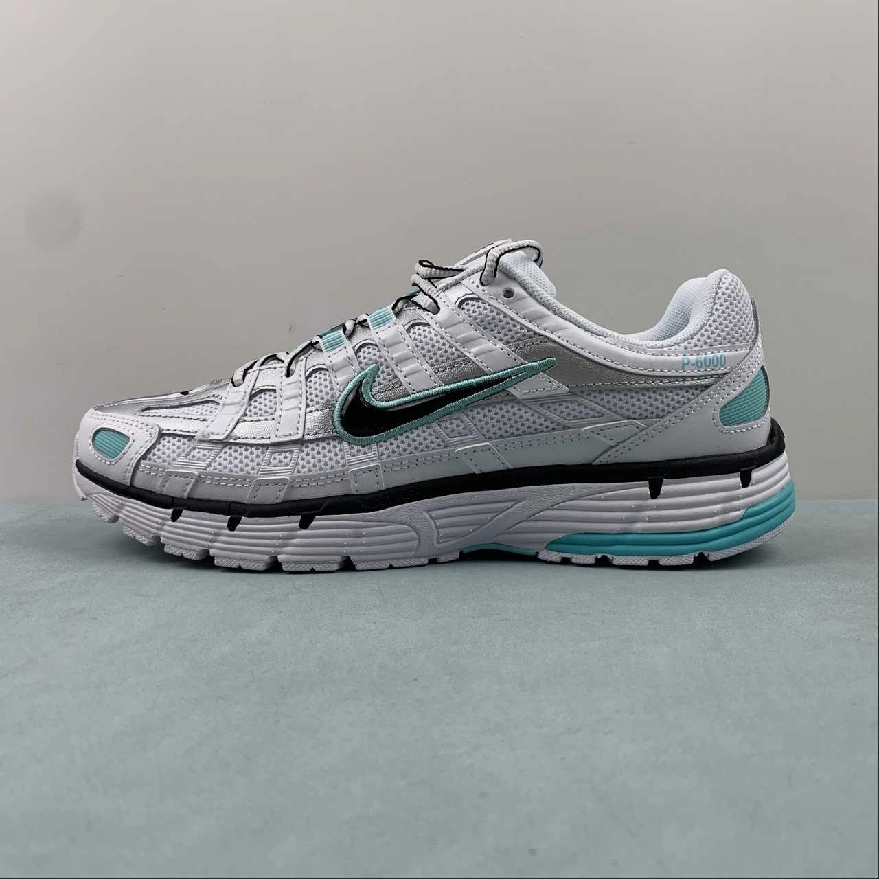 Easy Clean Nike P-6000 Light Aqua BV1021-104