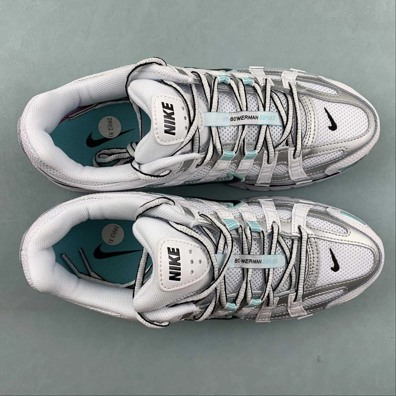 Breathable Non Slip Nike P-6000 Light Aqua BV1021-104