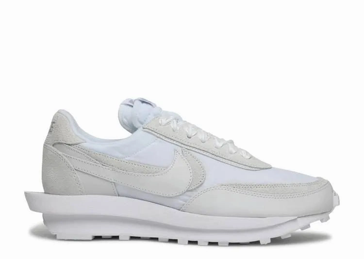 power - walking shoes ultramarathon running Nike LD Waflle Sacai Nylon White