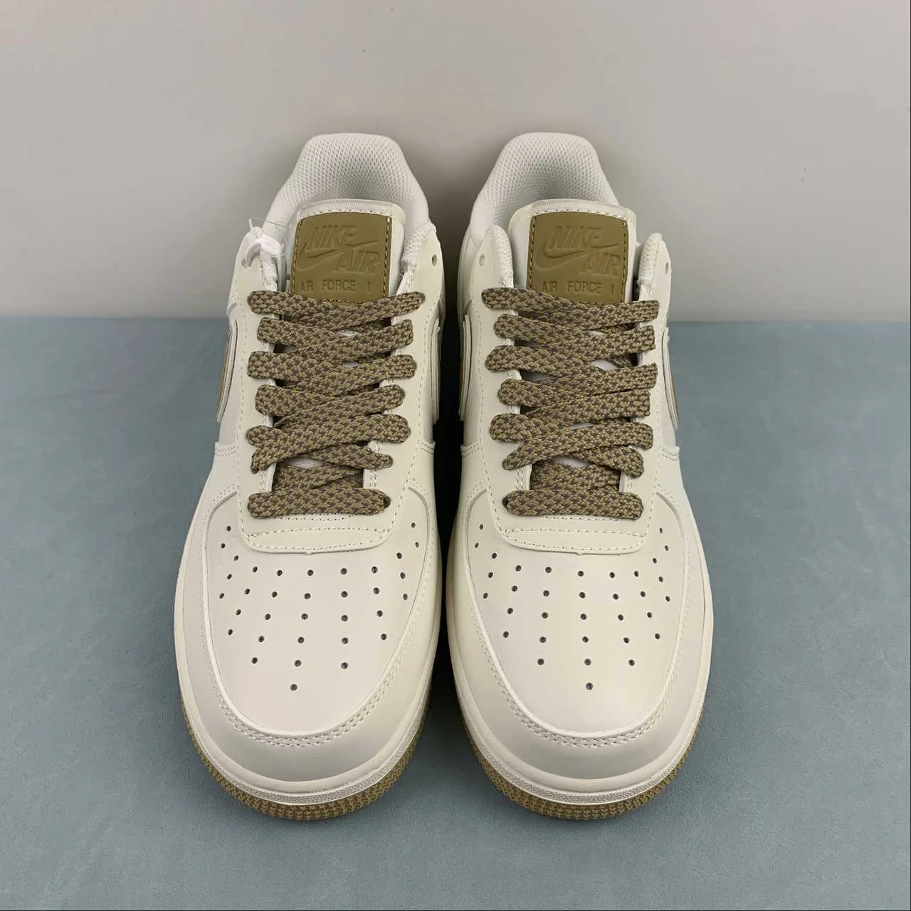 Air Force 1 07 Low Khaki Off White GL6835-002 Cushioned Sole Sun Step