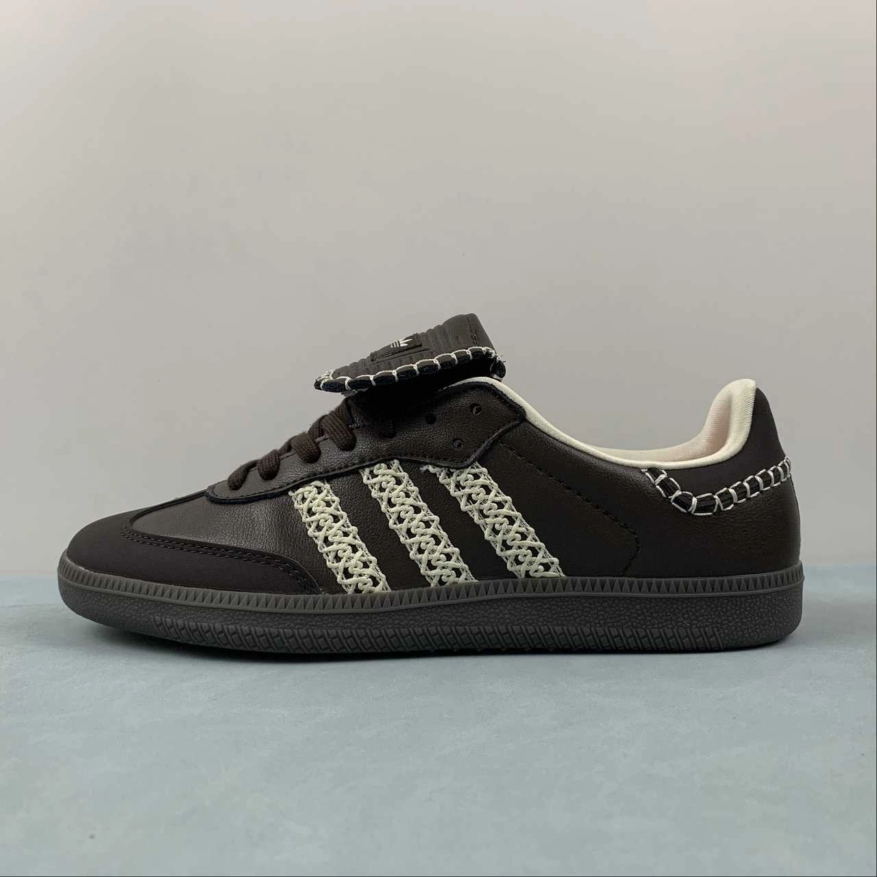 Adidas Samba Wales Bonner Core Black Cream White FX7517 Light cushion