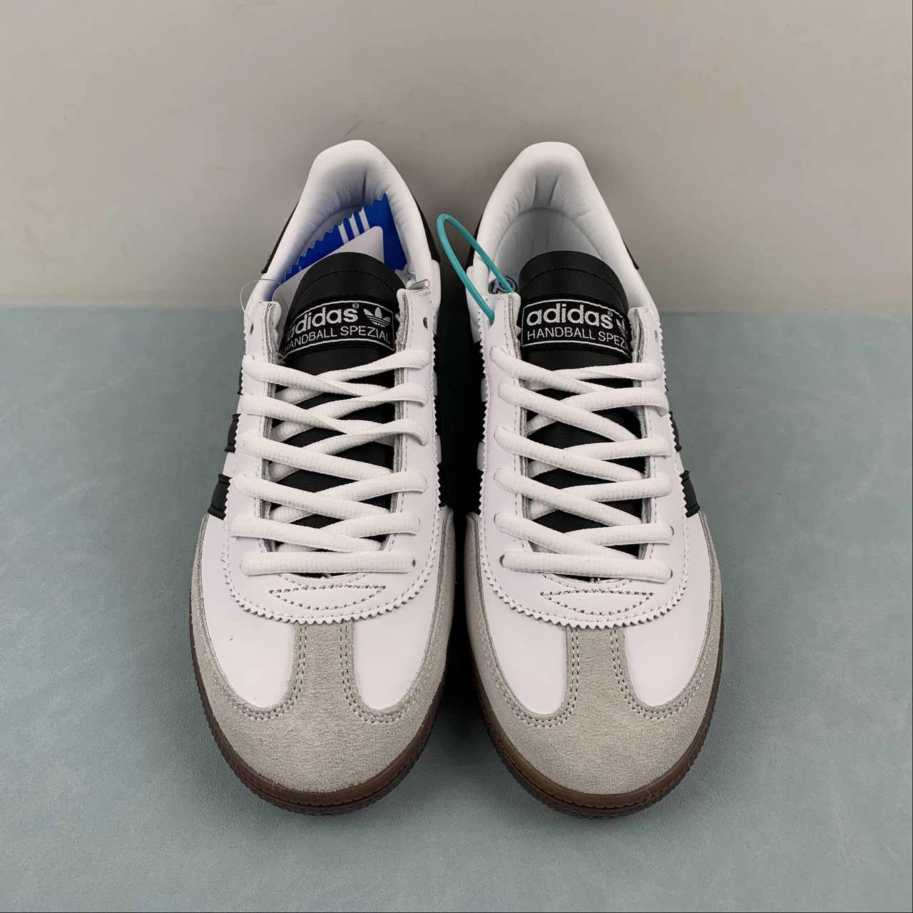 Solo Comfortable Fit Shoes Adidas Handball Spezial White Core Black Gum IE3403