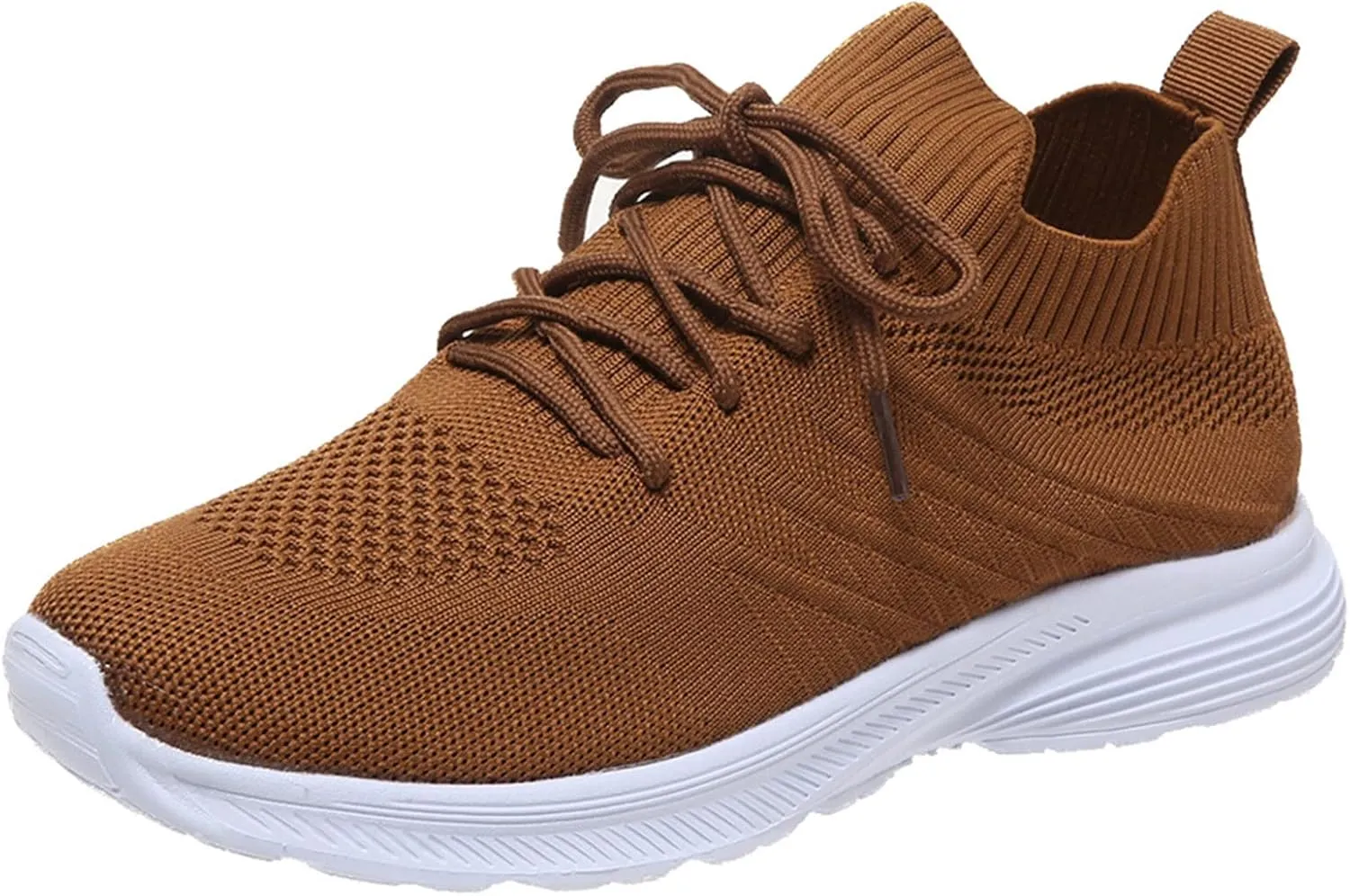 Ladies Fashion Solid Color Breathable Mesh Flat Bottomed Ccasual Sports Shoes Women Medium