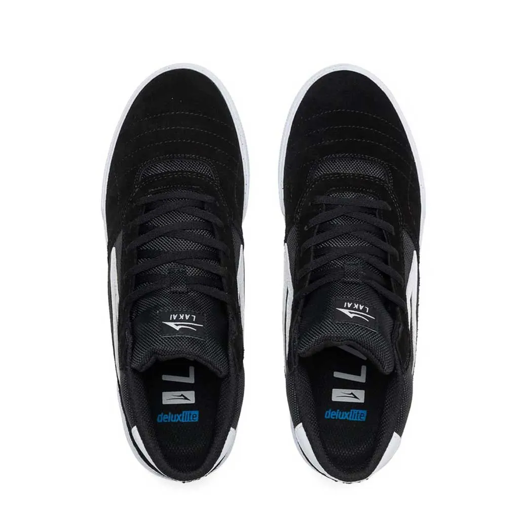 Lakai Cambridge Mid - Black/White/Suede