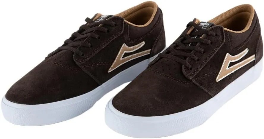 Lakai Griffin Mens Skate Shoes, Chocolate Suede, 12
