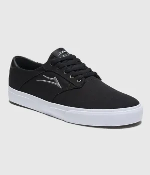 Lakai Porter Skate Shoes Black Canvas