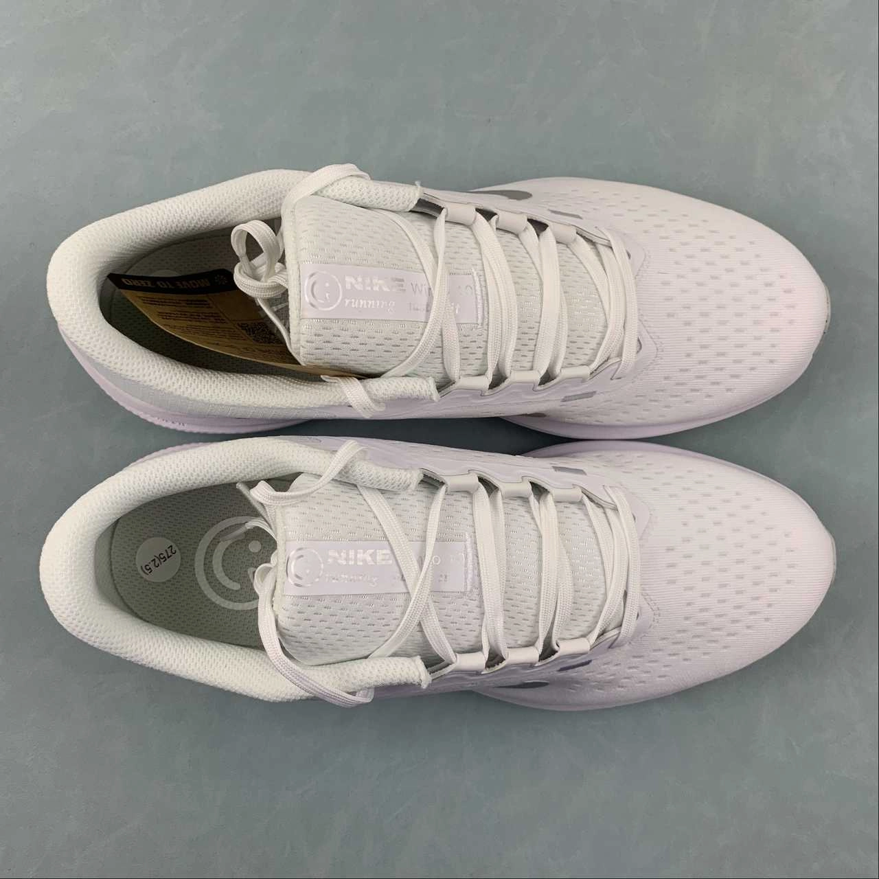 Air Winflo 10 White Wolf Grey DV4022-102 Natural Fit Minimal Support