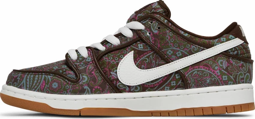 Recycled Rubber Base Nike Dunk Low SB Paisley W