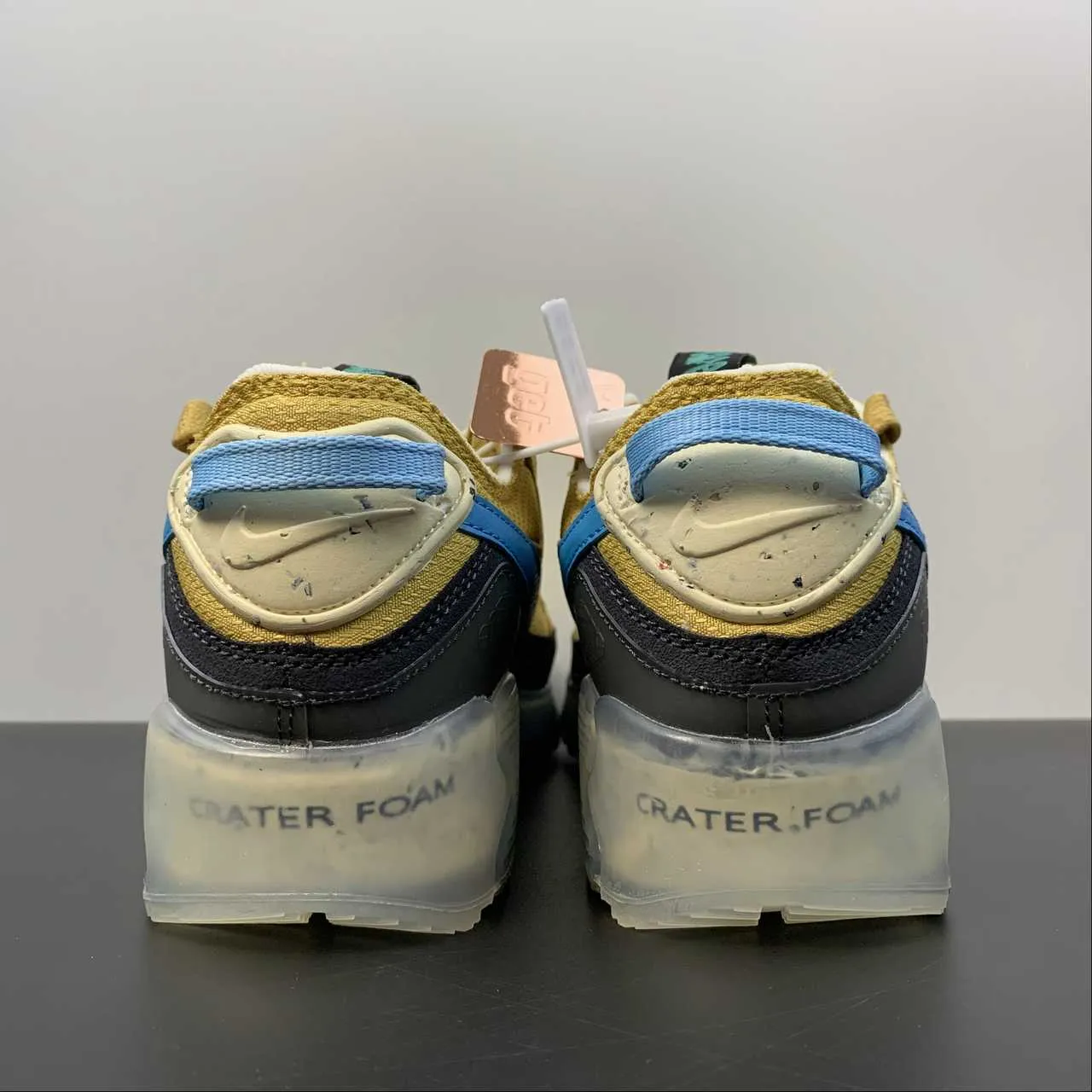 heat - resistant shoes Air Max 90 Terrascape Wheat Gold Blue Lightning Stadium Green DQ3987-700