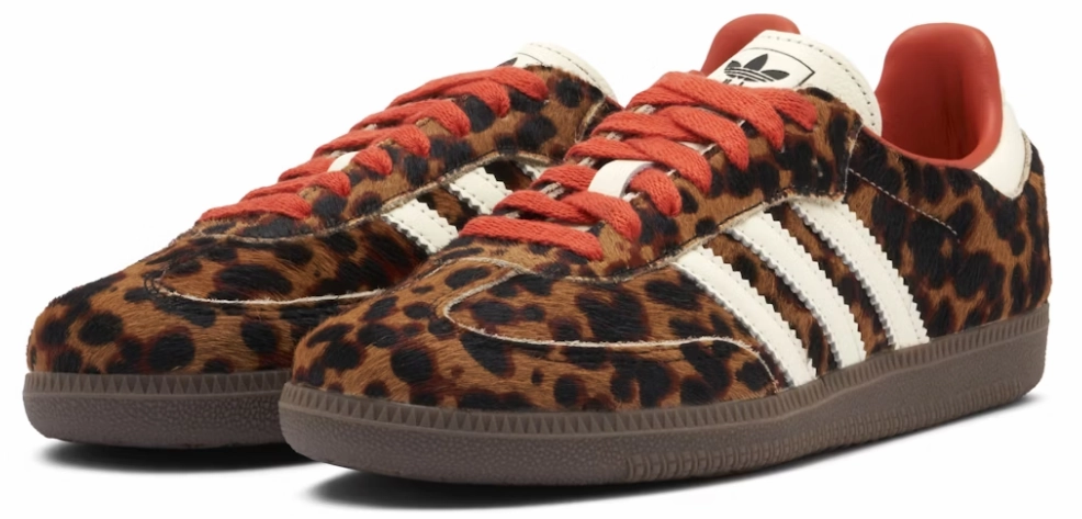 ADIDAS SAMBA OG 'PRELOVED RED LEOPARD' Timeless Style Footwear