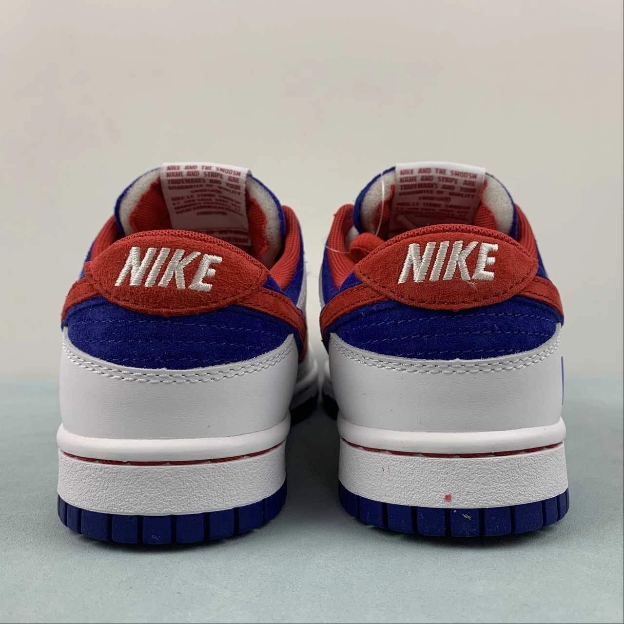 Lightweight Use Superior Traction SB Dunk Low Word Cup White Red Navy Blue FR2022-668