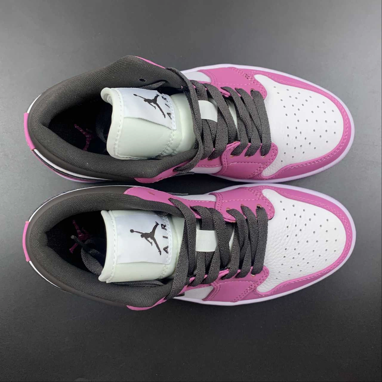 Air Jordan 1 Low Berry Powder DC1767-160 Stylish Comfort