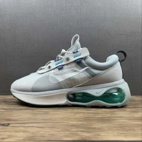 Air Max 2021 Photon Dust Clear Emerald Grey Fog Summit White DA1925-003 youth athletic footwear gym running shoe scenario
