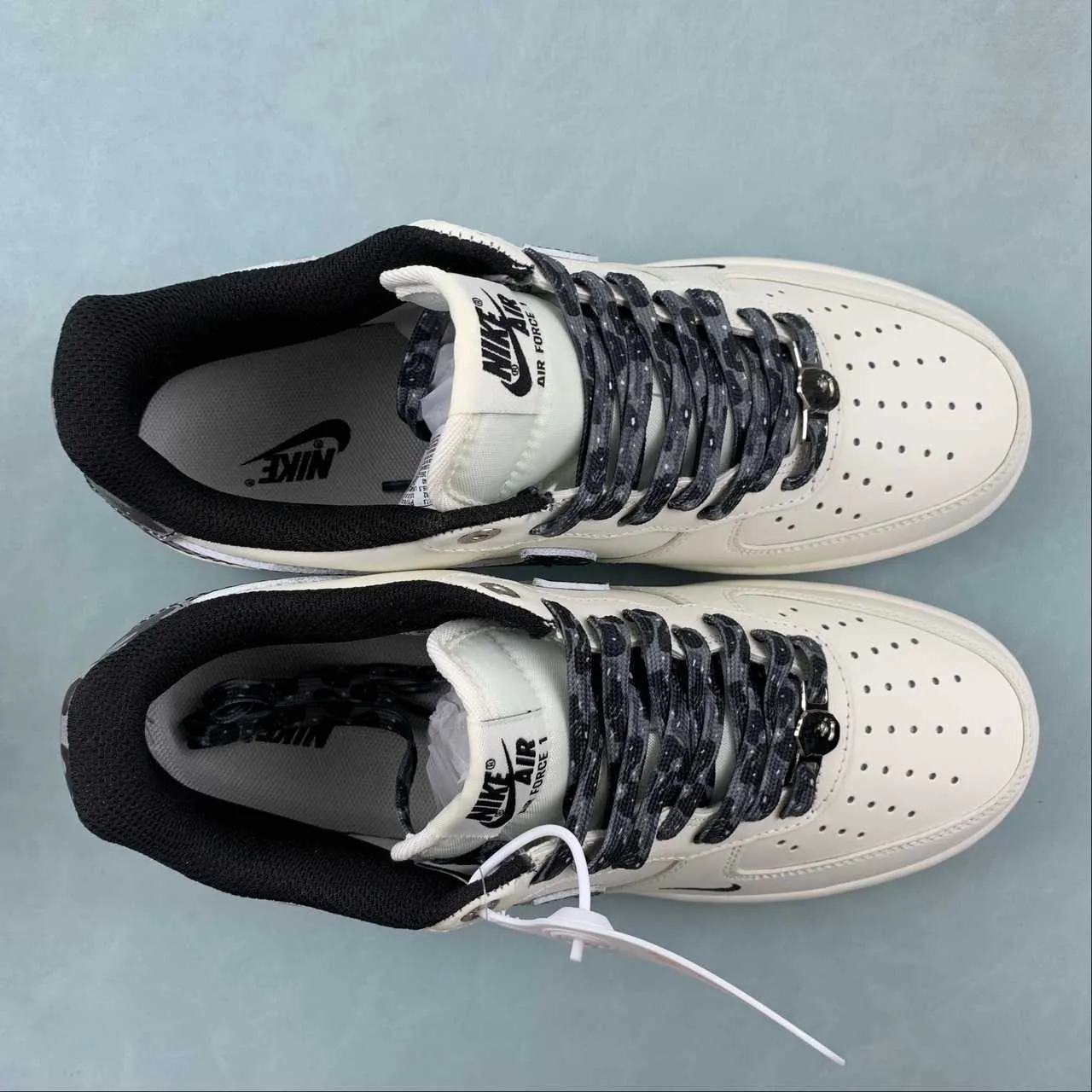 Air Force 1 07 Low BAPE Off White Grey PF9055-761 Soft Step Design Light Grip