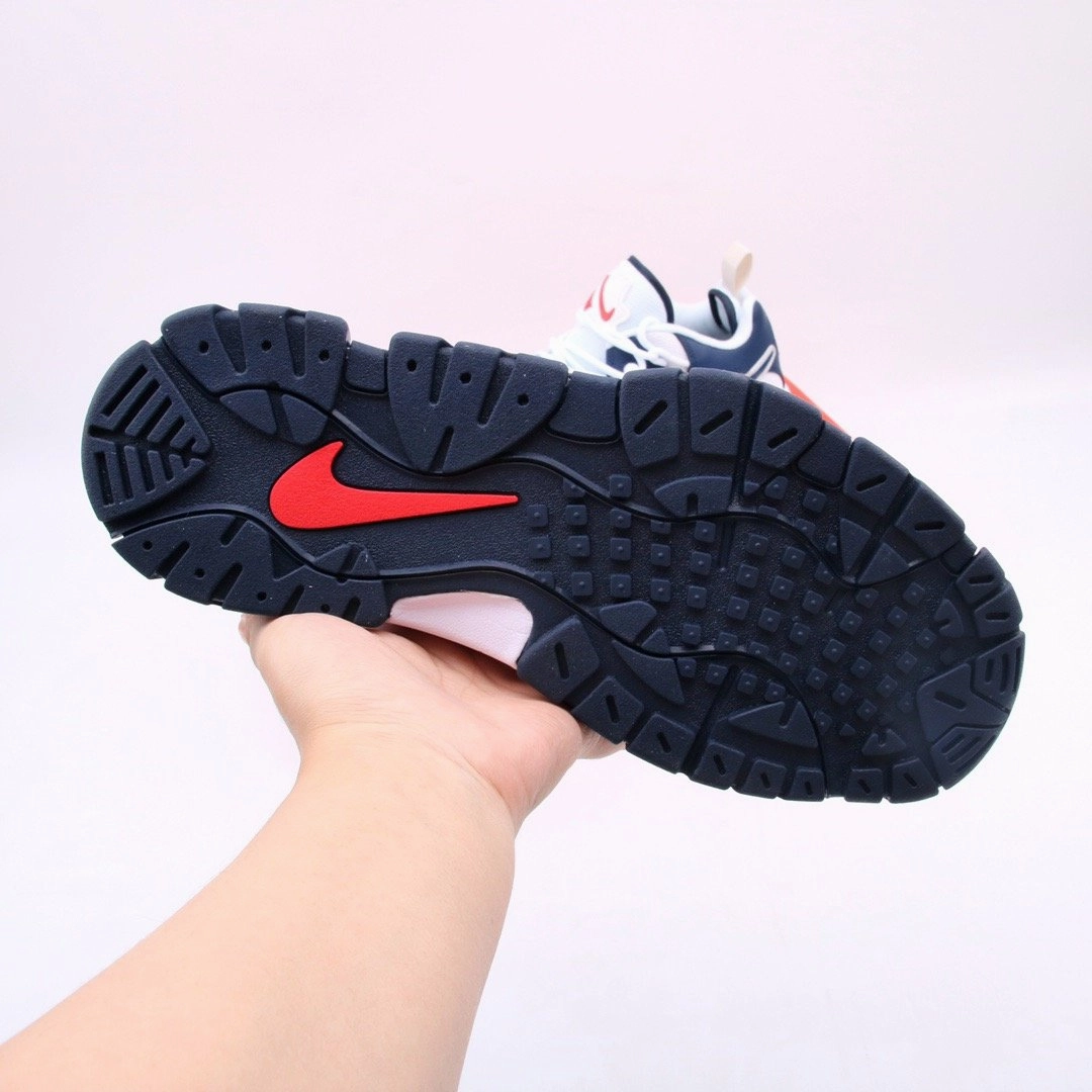 Air Barrage Low White Blue CD7510-100 Double - layer