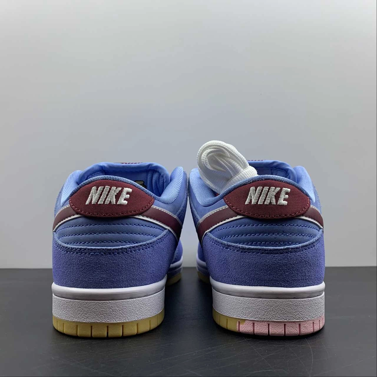 SB Dunk Low PRM Valor Blue Team Maroon Sturdy flexibility Bounce Back Foam