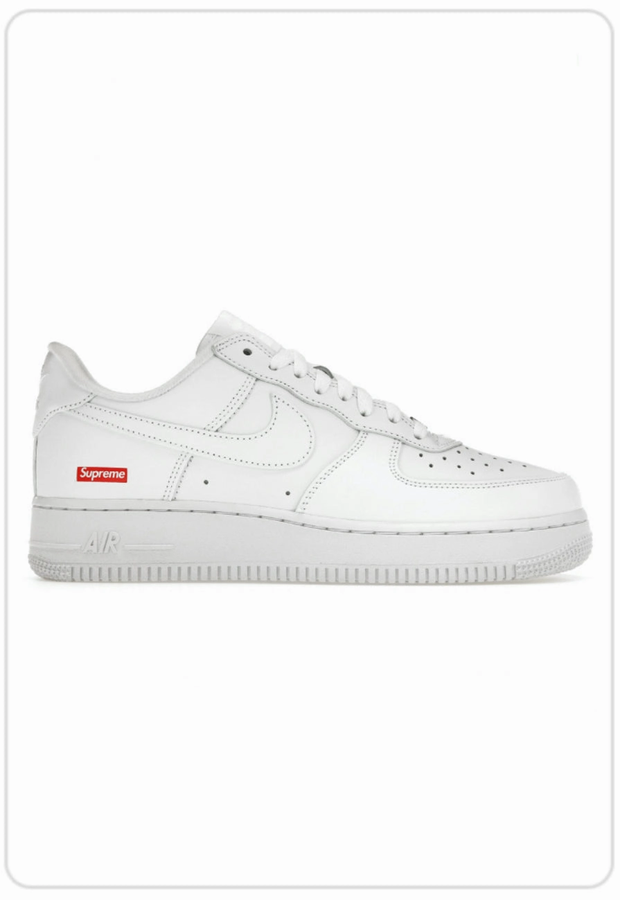 Nike Air Force 1 Low Supreme White Min butik