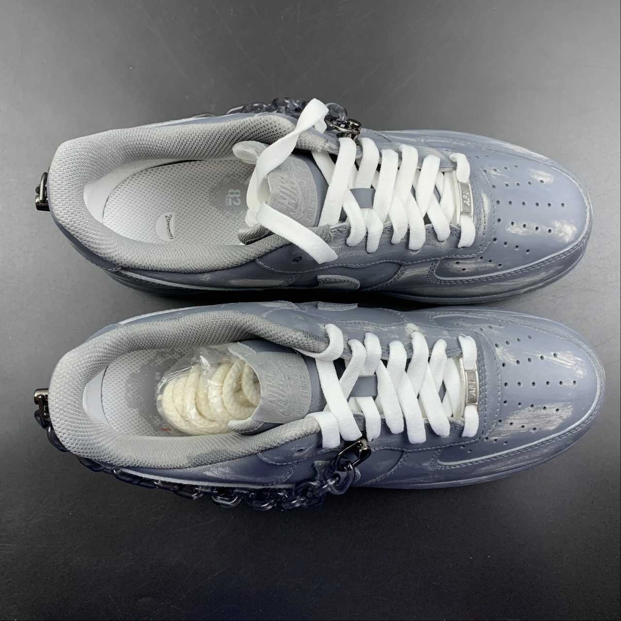 Air Force 1 07 Low Customised Grey CW2288-111 Route Walk