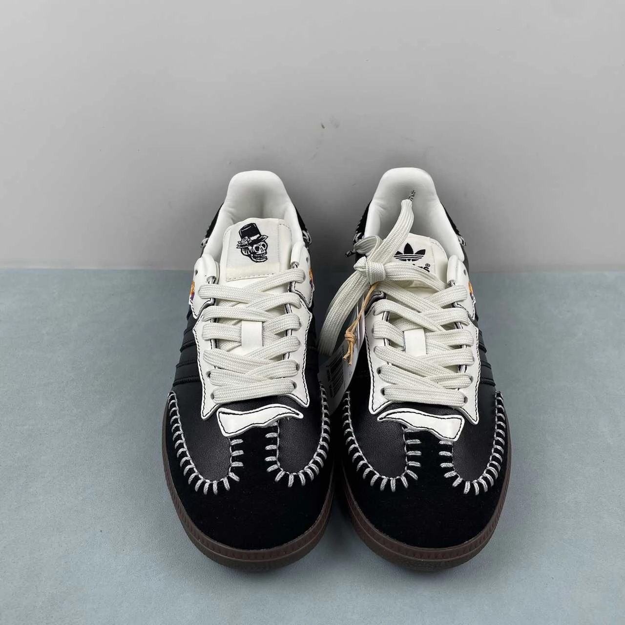 Dog Run Trail Path Adidas Samba OG Day of the Dead Pack Black JI3932