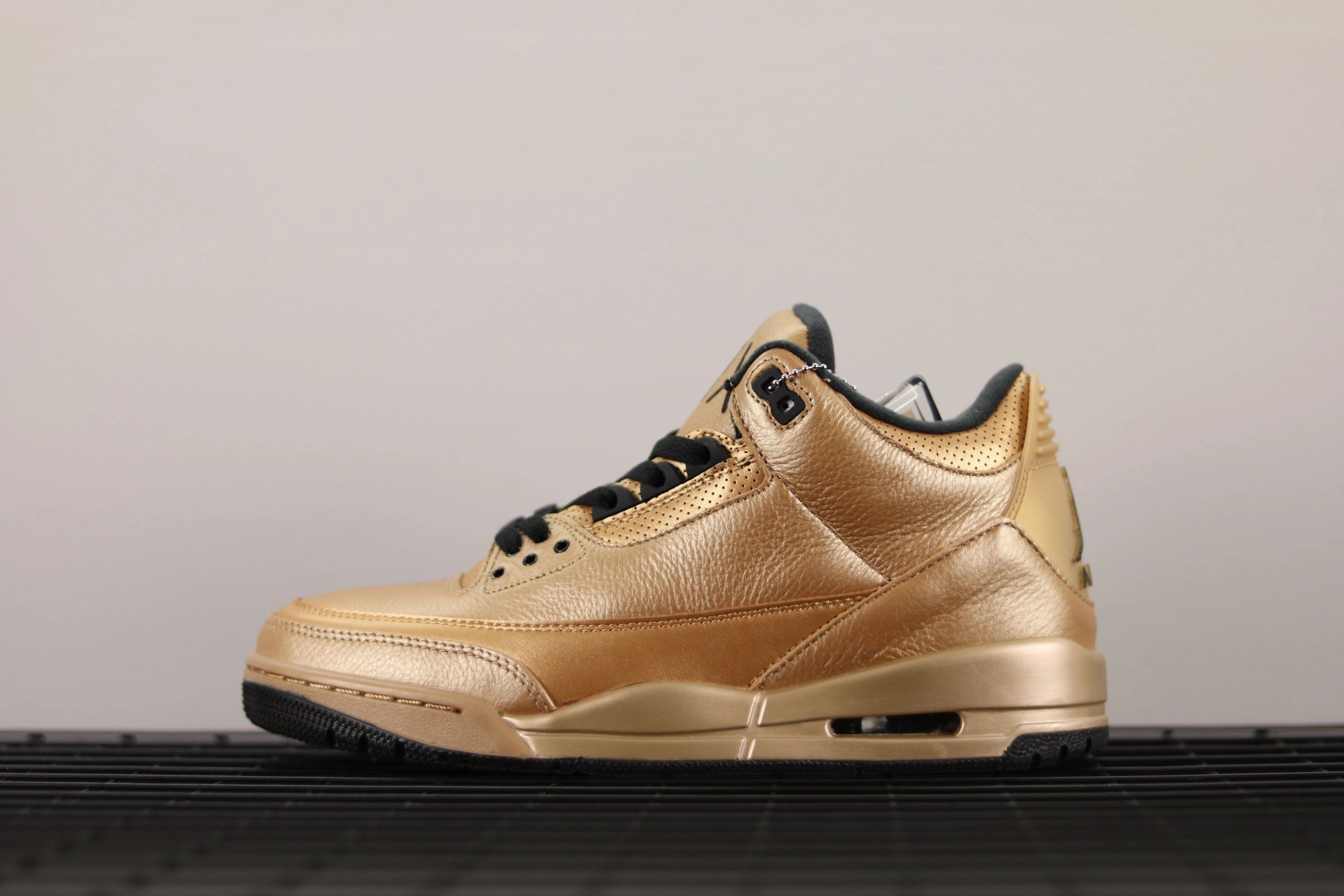 Air Jordan 3 Retro Drake 6IX Black Gold DK6883-097 Stable Step Easy Comfort