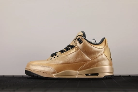 Air Jordan 3 Retro Drake 6IX Black Gold DK6883-097 Stable Step Easy Comfort