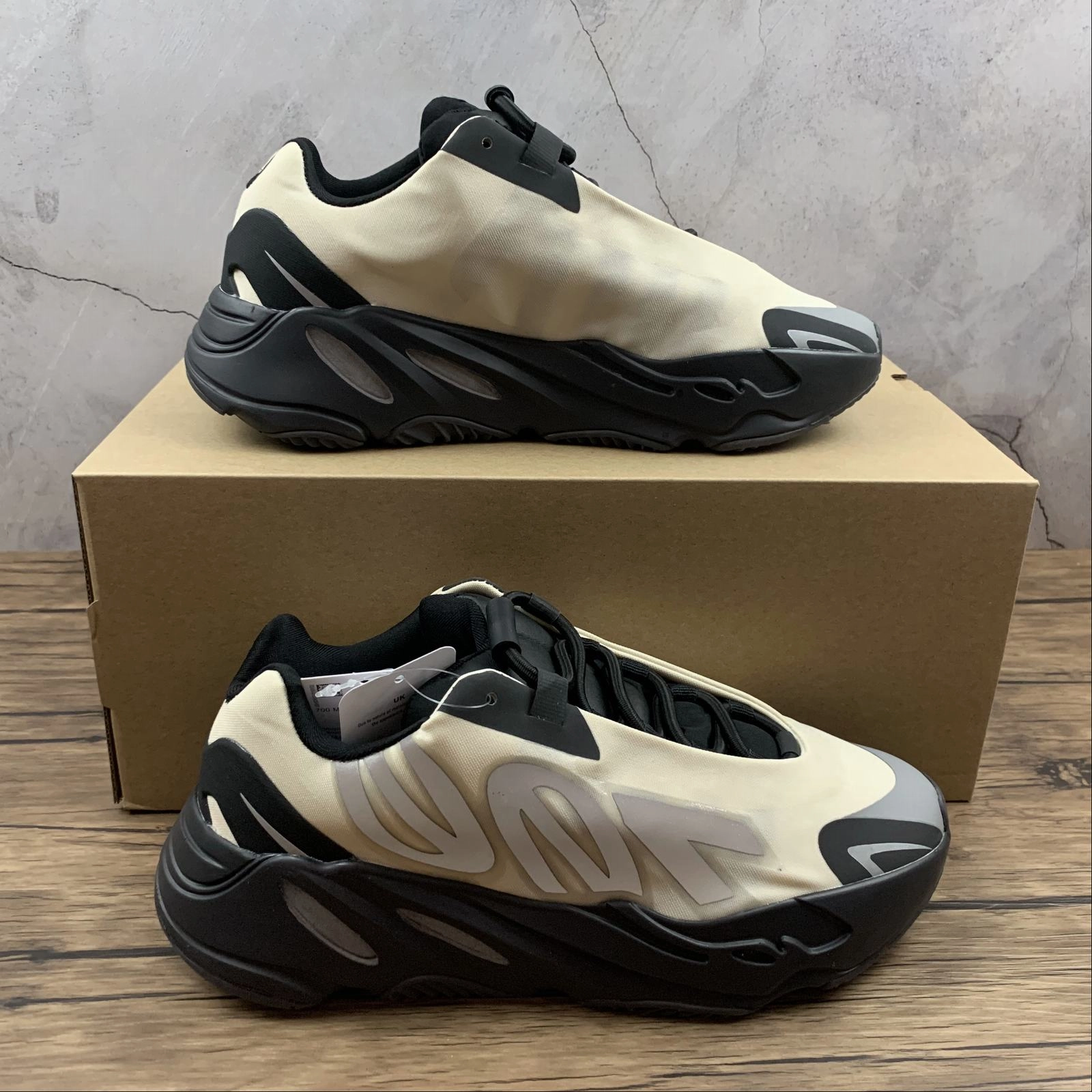 Adidas Yeezy Boost 700 MNVN Beige Black FY3729 Core Balance