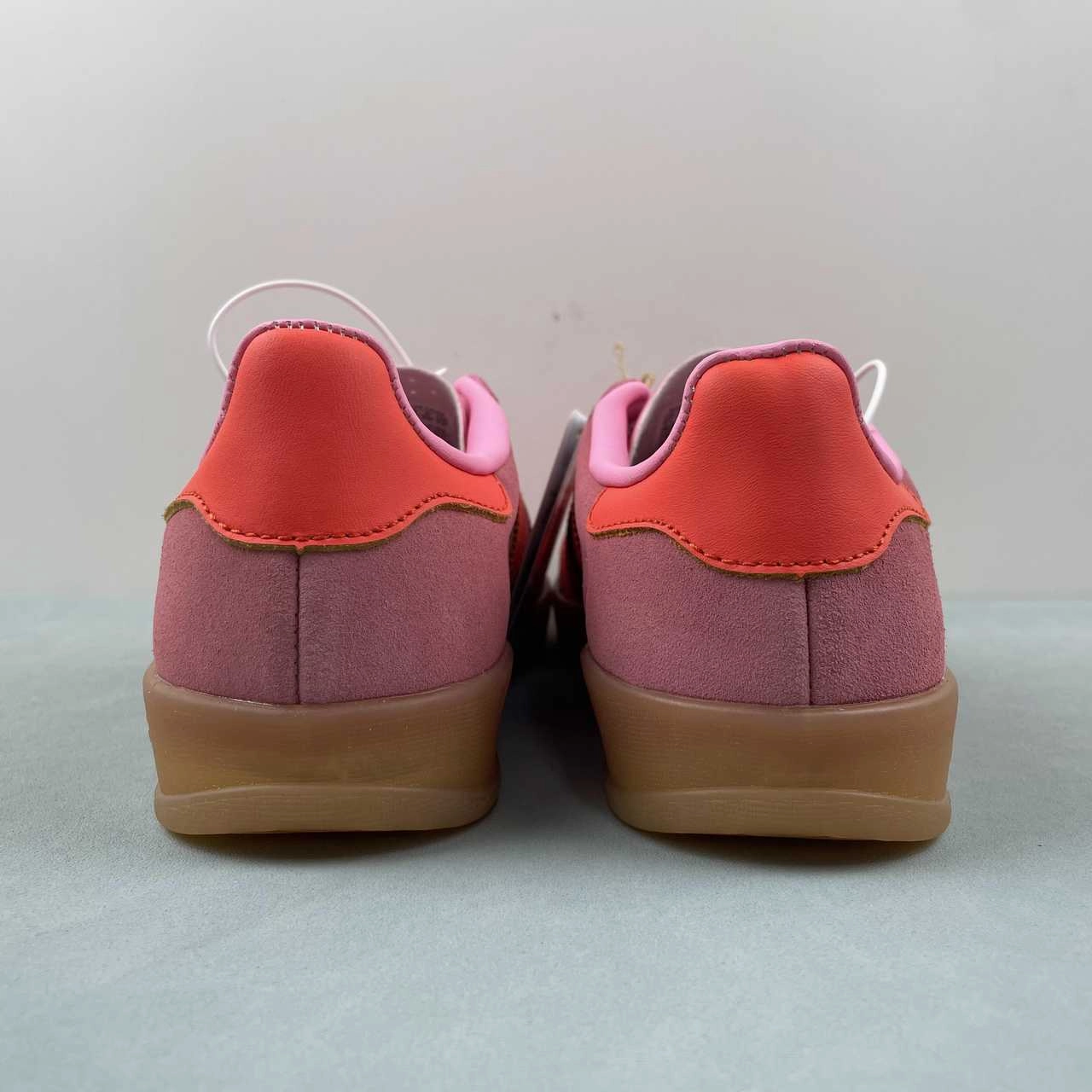 Office Friendly ElasticMaterial Adidas Gazelle Indoor Beam Solar Pink Red Gum IE1058