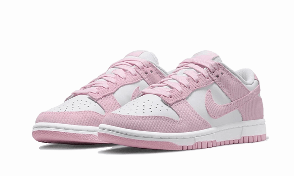 Nike Dunk Low Pink Corduroy Step Control Energy Return Foam