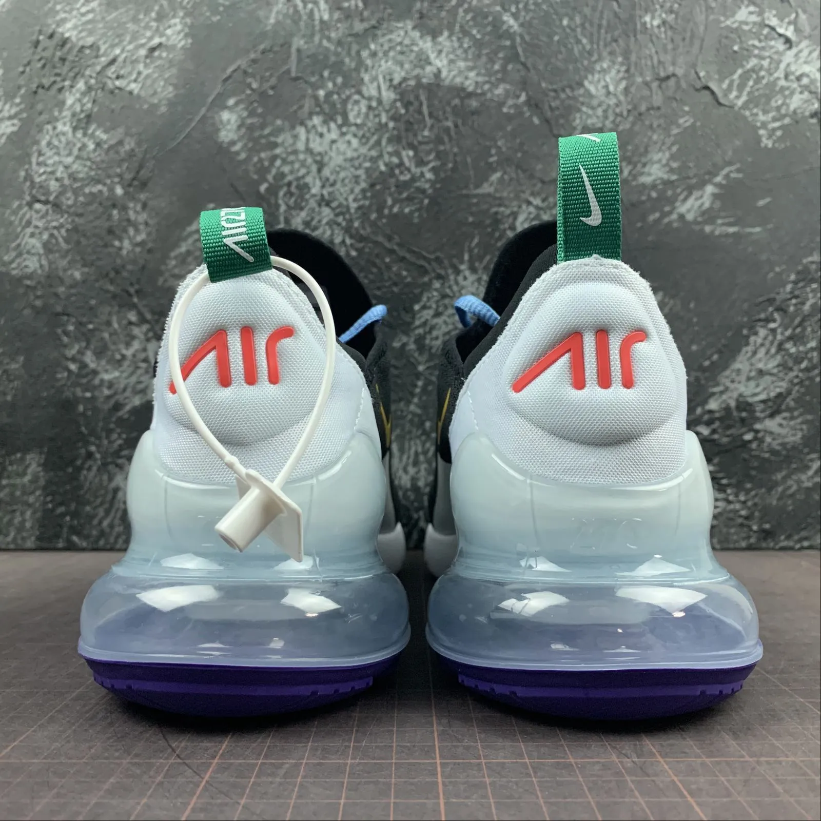 Air Max 270 BG GEL Black-Yellow CN7078-071 lightweight sole shoes high - heel shoes