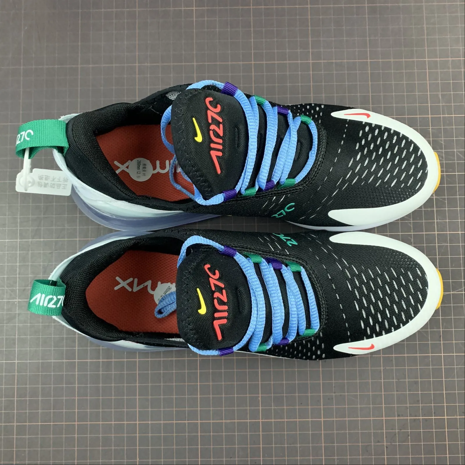 quick - drying - design shoes Air Max 270 BG GEL Black-Yellow CN7078-071