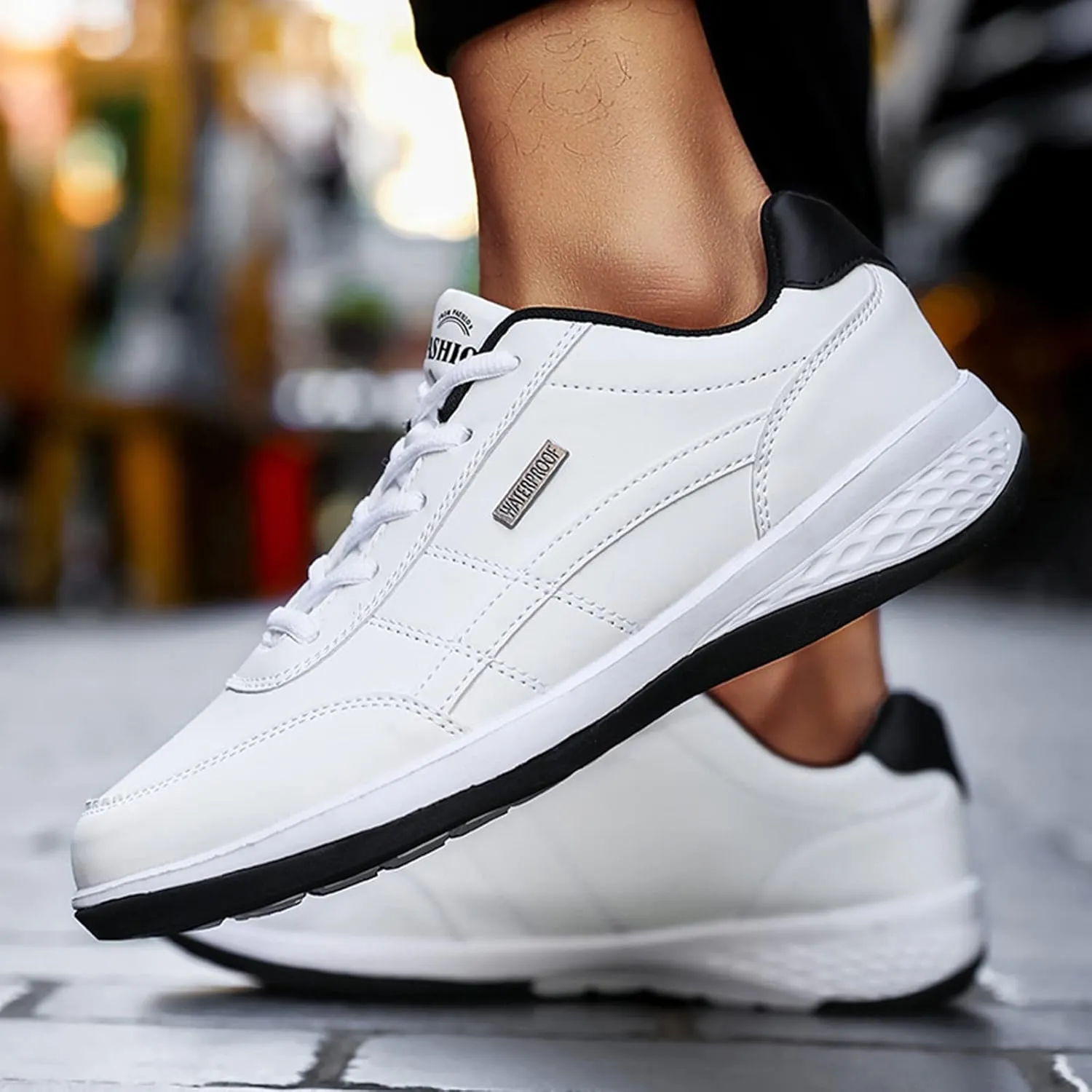 Lightweight Hiking Shoes for Men Casual Sneaker Mesh Breathable Walking Shoe Men's Lightweight Cushion Sneakers