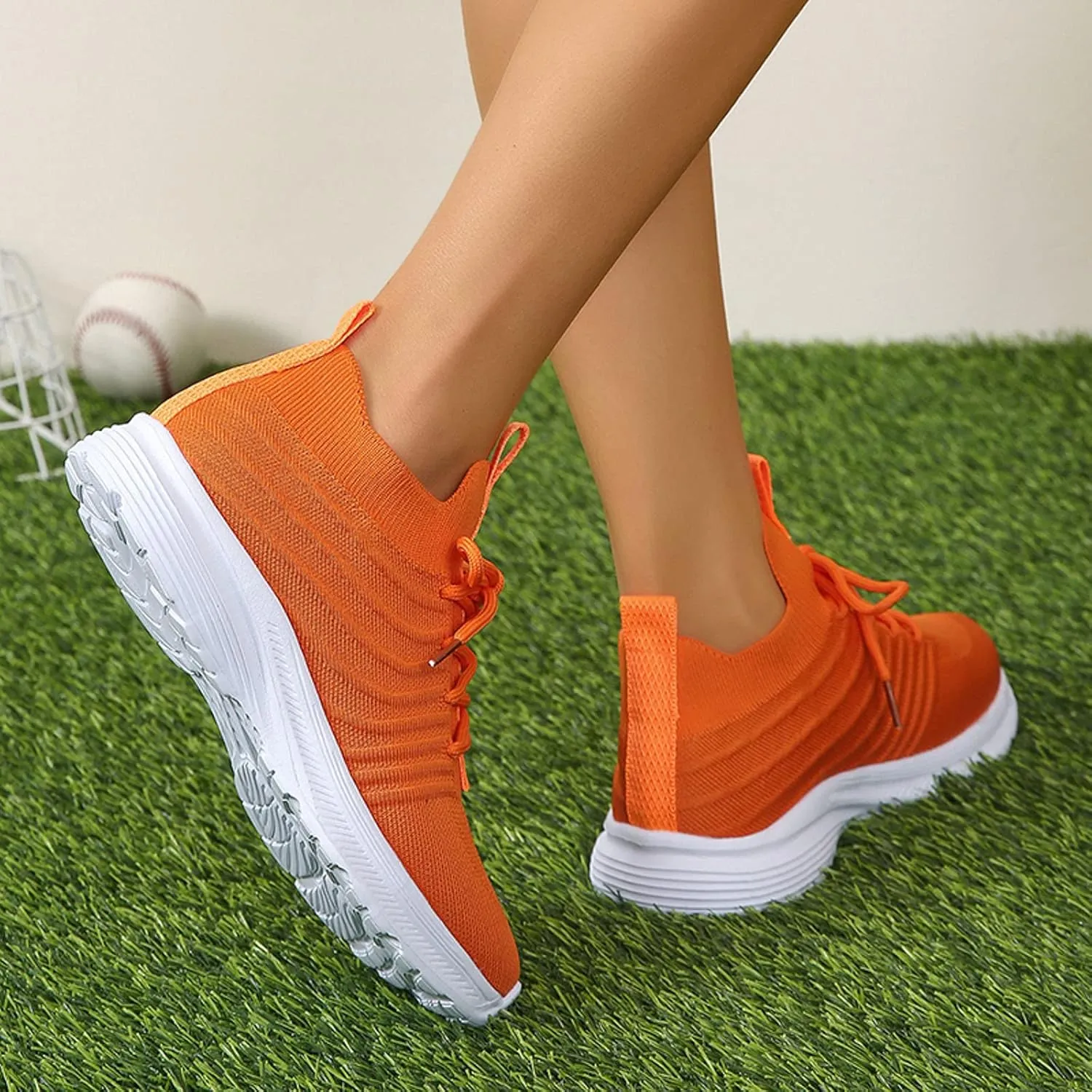Lightweight Nursing Shoes for Women Lightweight Casual Sneakers for Gym Travel Work Minimalist Zero Drop Shoe