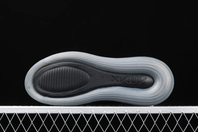 Air Max 720 Black Metallic Silver AO2924-001 color - grey