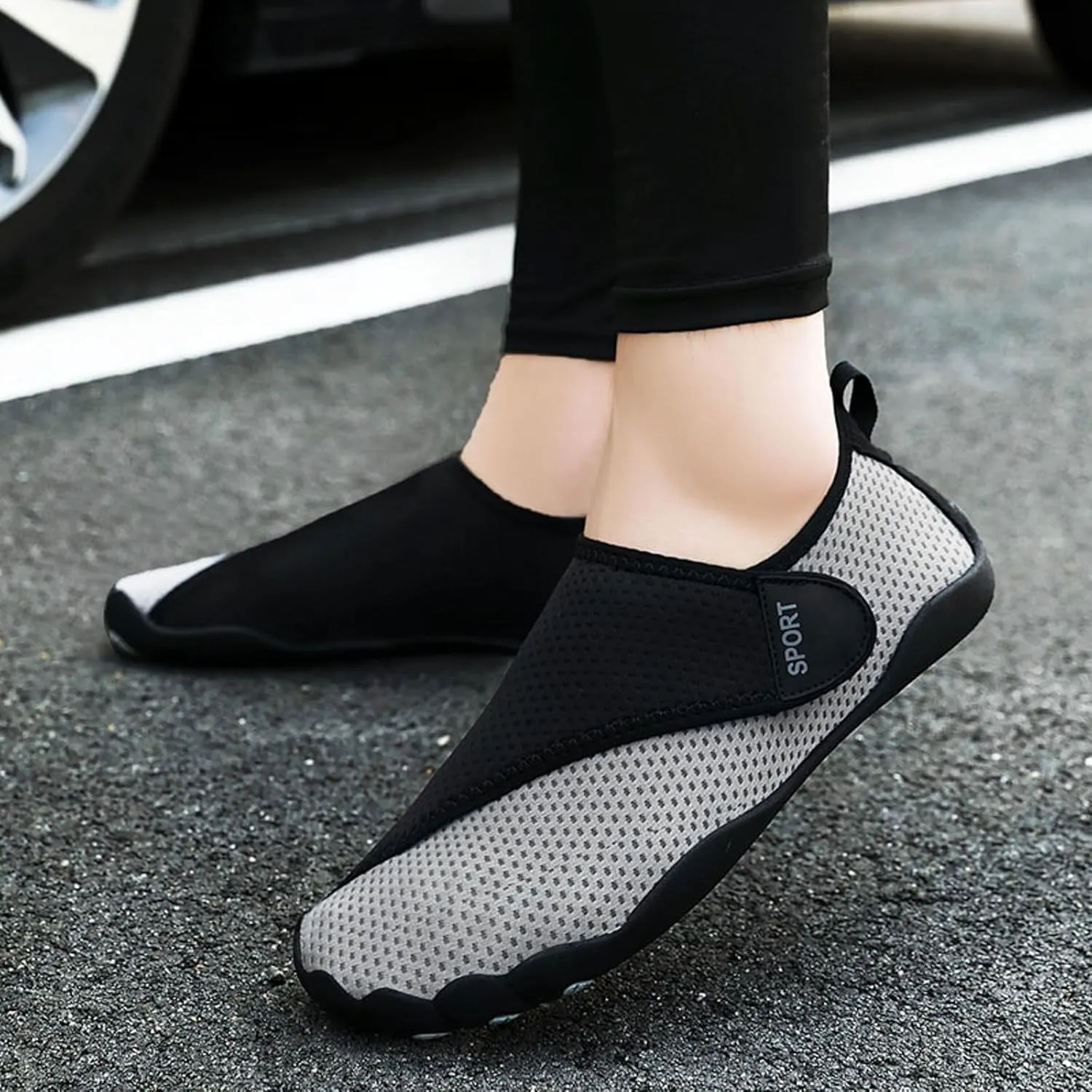 Lightweight Walking Shoes River Tracing Shoes for Women Breathable Swimming Diving Shoes Wading Five Women's